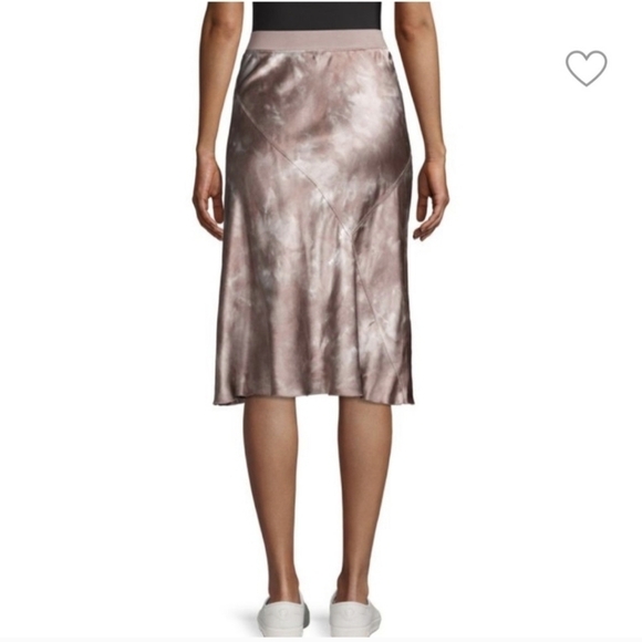 ATM Silk Tie Dye Skirt - Picture 3 of 6
